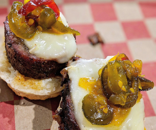 Smoked Trailblazer Sausage Sliders