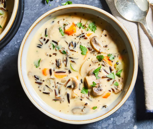 Wild Rice & Mushroom Soup